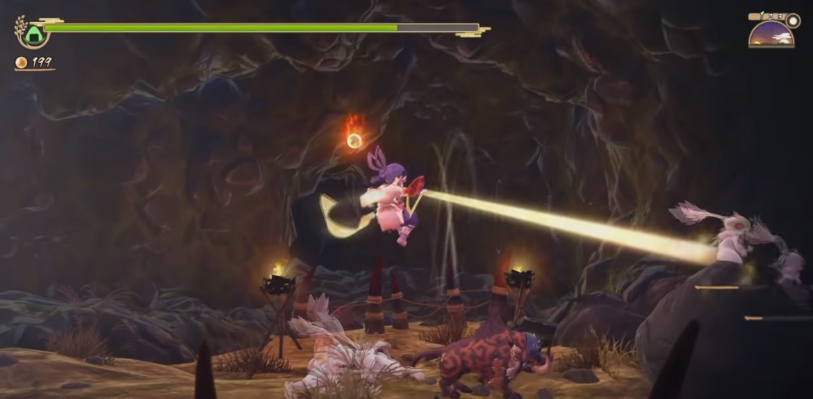 天穂のサクナヒメ　アクションパート