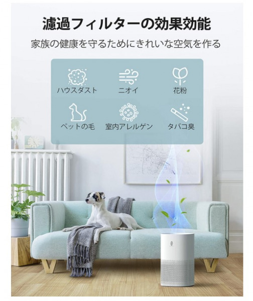 空気清浄機　部屋