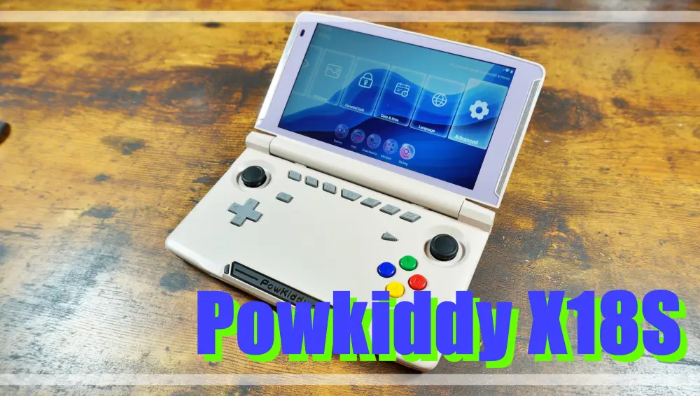 Powkiddy X18sレビュー 中華エミュレーターはついにandroidの時代へ ニューガジェット三昧