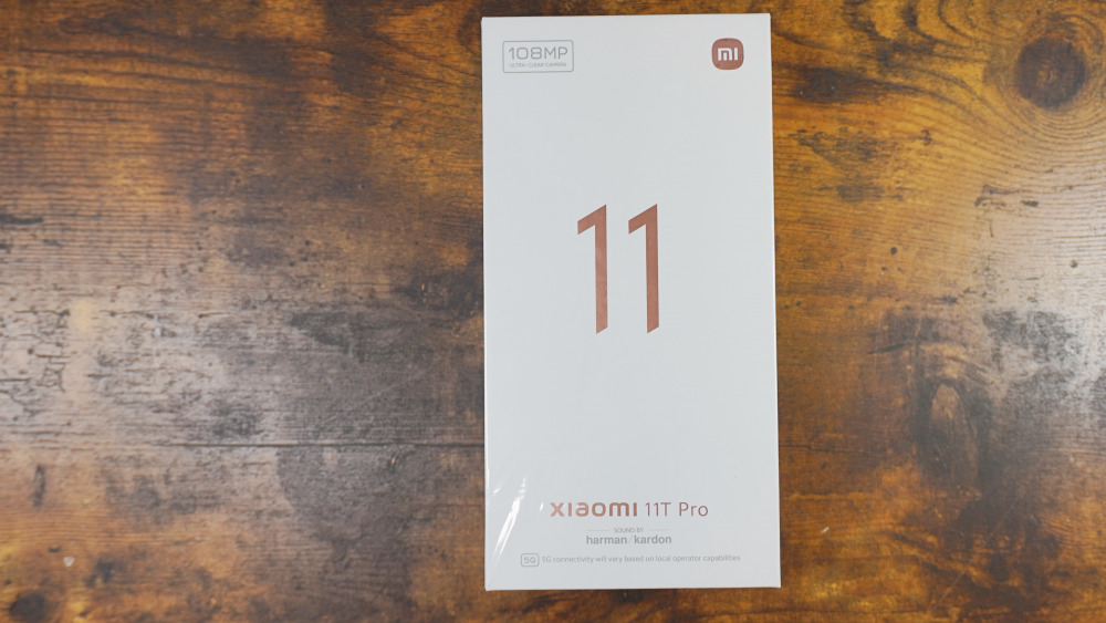 Xiaomi 11T Pro　パッケージ