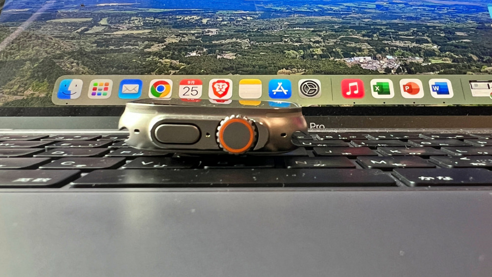 Apple Watch Ultra 　側面