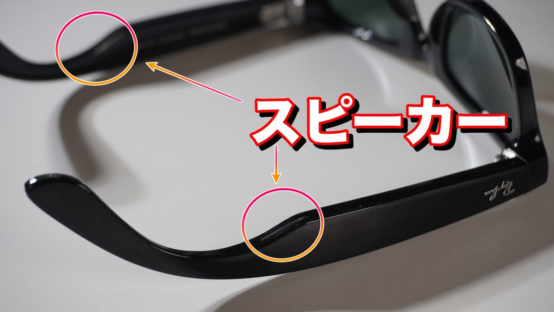 レイバンメタ　スピーカー
